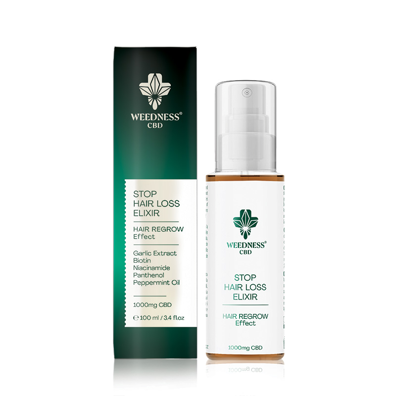 Stop-Haarausfall-Elixier mit 1000mg CBD